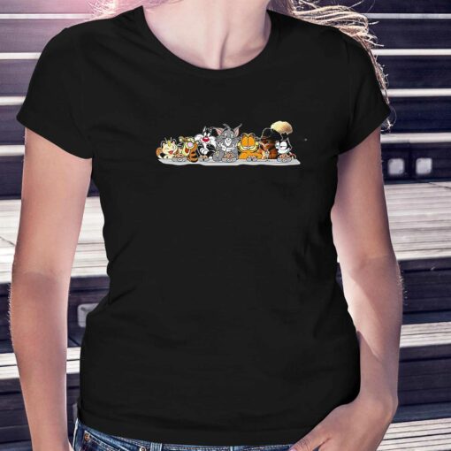 Cartoon Cats Friends Tv Show Shirt