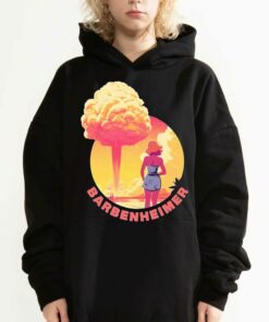 Cartoon Style 2023 Barbenheimer Barbie Oppenheimer T-shirt 2 Cartoon Style 2023 Barbenheimer Barbie Oppenheimer T shirt 3