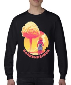 Cartoon Style 2023 Barbenheimer Barbie Oppenheimer T-shirt 3 Cartoon Style 2023 Barbenheimer Barbie Oppenheimer T shirt 4