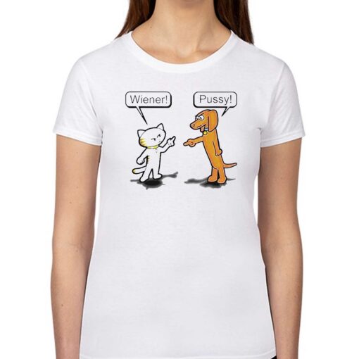 Cat Wiener Dog Pussy Shirt