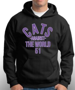 Cats Against The World 51 Pat Fitzgerald Shirt 3
