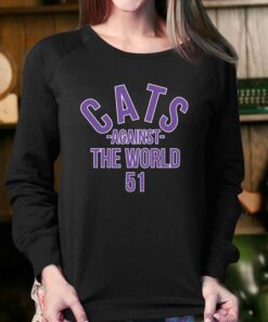 Cats Against The World 51 Pat Fitzgerald Shirt 4