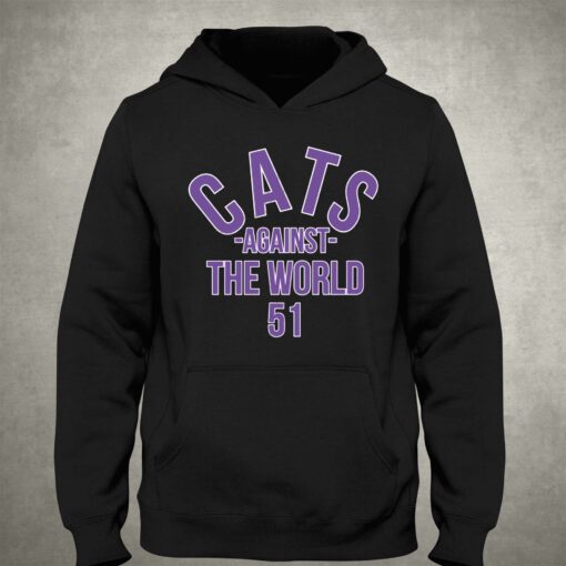 Cats Against The World 51 T-shirt