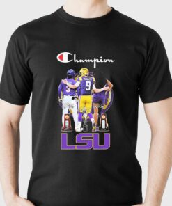Champion 3 Dylan Crews 9 Joe Burrow And 10 Angel Reese Signature Shirt Champion 3 Dylan Crews 9 Joe Burrow And 10 Angel Reese Signature Shirt
