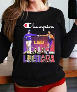 Champion Dylan Crews And Angel Reese Louisiana University Tigers Signatures Shirt Champion Dylan Crews And Angel Reese Louisiana University Tigers Signatures Shirt