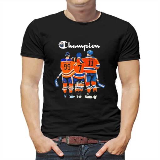 Champion Gretzky Messier Signature Shirt