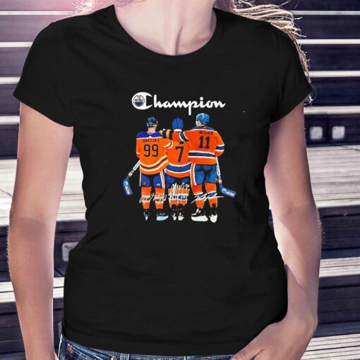 Champion Gretzky Messier Signature Shirt