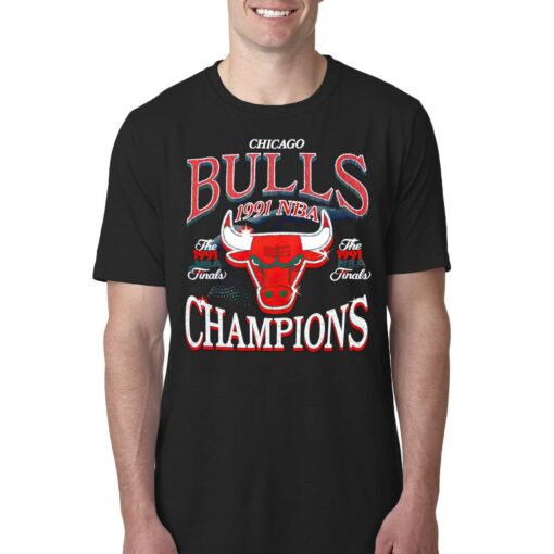 Champions Chicago Bulls 1991 Nba Finals Shirt