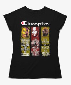 Champions Kobe Bryant Unisex T-shirt Champions Kobe Bryant Unisex T-shirt