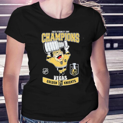 Chance Mascot Vegas Golden Knights 2023 Stanley Cup Champions Shirt