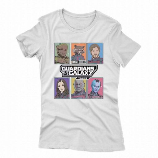 Character Boxes Guardians Of The Galaxy Volume 3 T-shirt