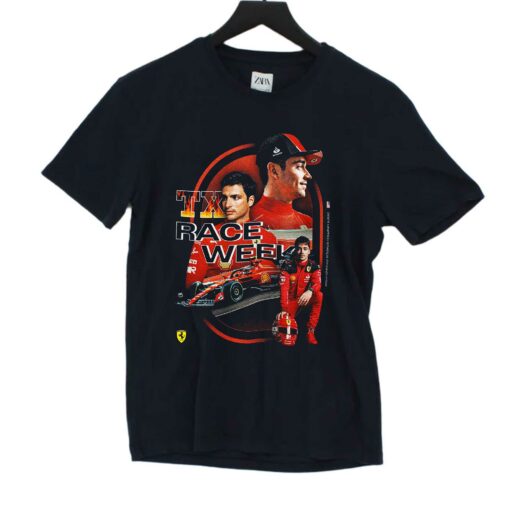 Charles Leclerc Tx Race Week Ferrari T-shirt