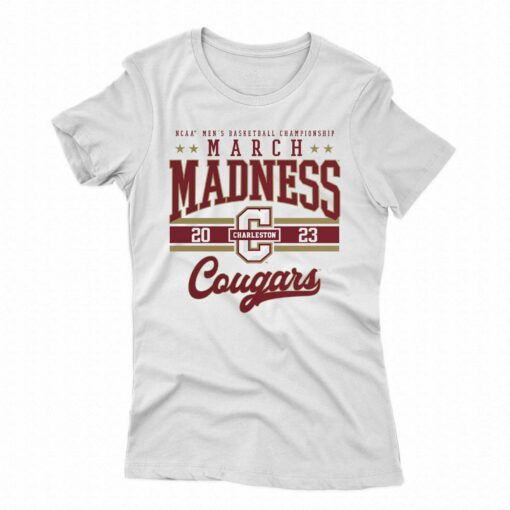 Charleston Cougars 2023 Ncaa Men’s Basketball Tournament March Madness T-shirt