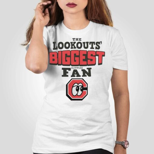 Chattanooga Lookouts Cheddar Biggest Little Fan Shirt