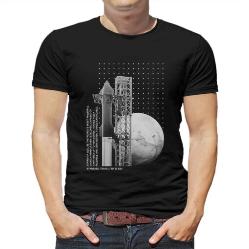 Cheap Elon Musk Occupy Mars Starship Space X T-shirt