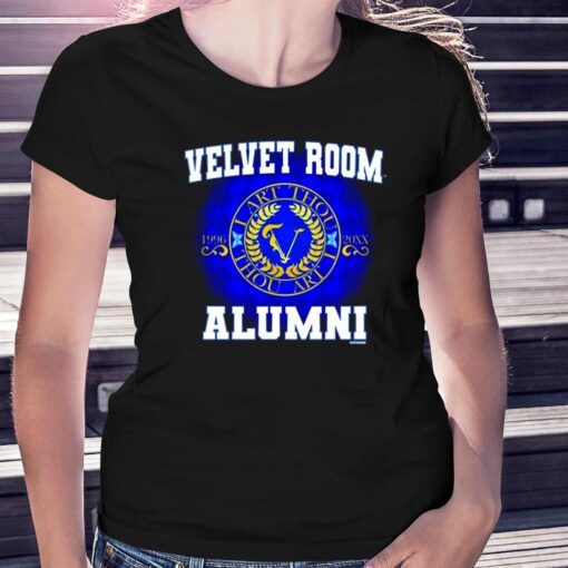 Checkered Velvet Room Alumni Persona Varisty Shirt