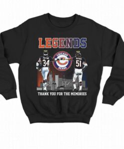Chicago Bears Legends Payton And Butkus Memories T Shirt 3 Chicago Bears Legends Payton And Butkus Memories T Shirt 4