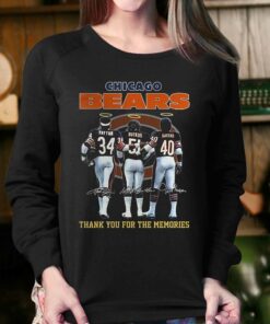Chicago Bears Payton And Butkus And Sayers Thank You For The Memories T-shirt 3 Chicago Bears Payton And Butkus And Sayers Thank You For The Memories T shirt 4