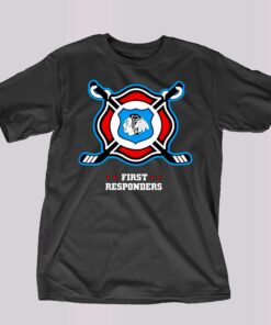 Chicago Blackhawks First Responders T-shirt Chicago Blackhawks First Responders T-shirt