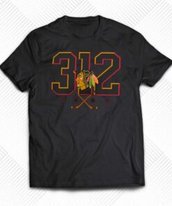 Chicago Blackhawks Hometown Collection Push Ahead T-shirt Chicago Blackhawks Hometown Collection Push Ahead T-shirt
