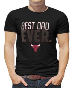 Chicago Bulls Best Dad Ever Logo T-shirt Chicago Bulls Best Dad Ever Logo T-shirt