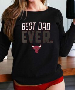 Chicago Bulls Best Dad Ever Logo T-shirt Chicago Bulls Best Dad Ever Logo T-shirt
