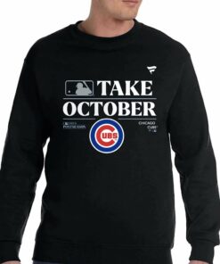 Chicago Cubs Fanatics Branded 2023 Postseason Locker Room T shirt 4