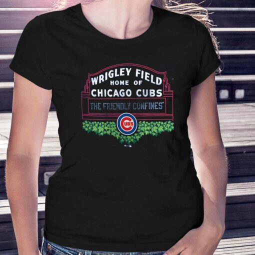 Chicago Cubs Fanatics Branded Wrigley Field Long Ball T-shirt