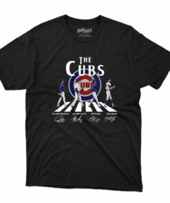 Chicago Cubs Signatures Gift For Fan T-shirt Chicago Cubs Signatures Gift For Fan T-shirt