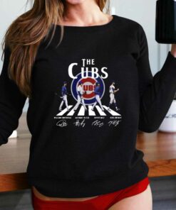 Chicago Cubs Signatures Gift For Fan T-shirt Chicago Cubs Signatures Gift For Fan T-shirt