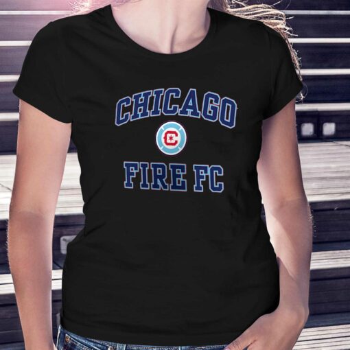 Chicago Fire Fanatics Branded Heart And Soul T-shirt