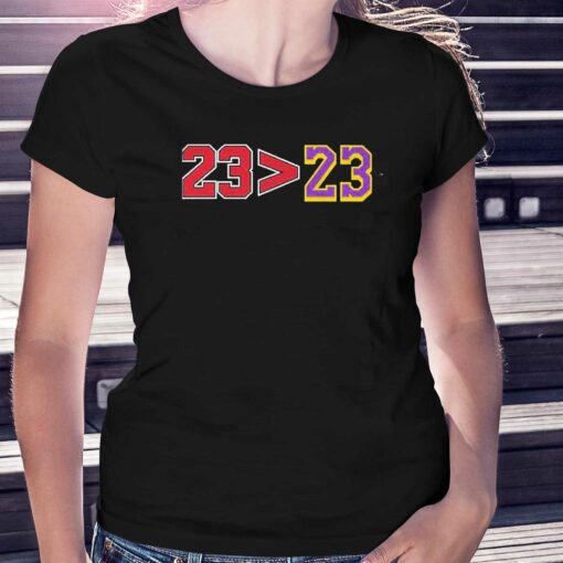 Chicago Greater Than 23-23 Tee Shirt