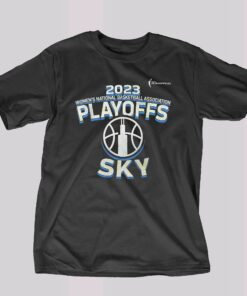 Chicago Sky Stadium Essentials 2023 Wnba Playoffs Dust T-shirt Chicago Sky Stadium Essentials 2023 Wnba Playoffs Dust T-shirt