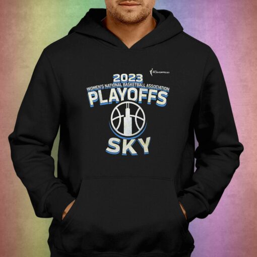 Chicago Sky Stadium Essentials 2023 Wnba Playoffs Dust T-shirt