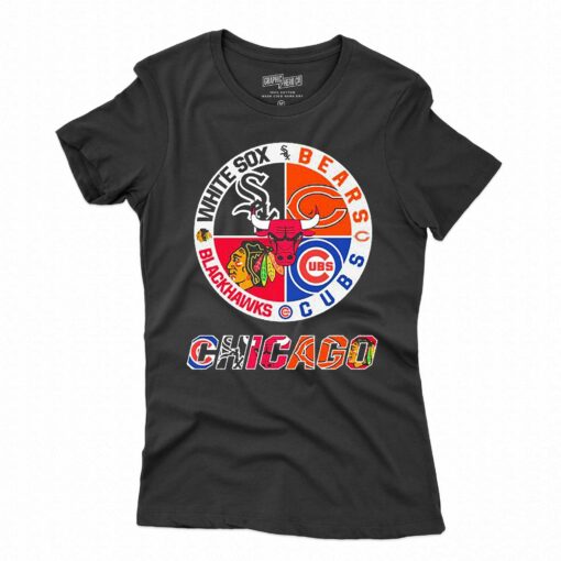 Chicago White Sox Bears Cubs Blackhawks Shirt