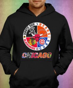 Chicago White Sox Bears Cubs Blackhawks Shirt 3