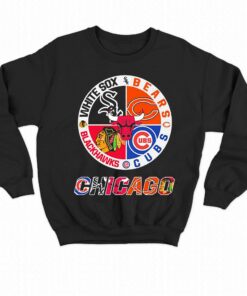 Chicago White Sox Bears Cubs Blackhawks Shirt 4