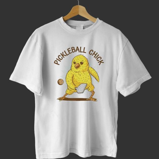 Chicken Pickleball Chick Shirt