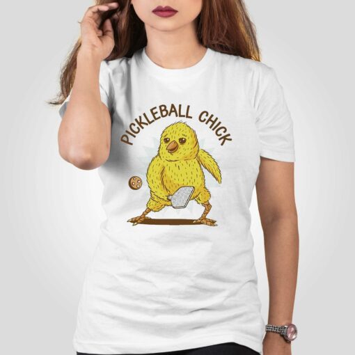 Chicken Pickleball Chick Shirt