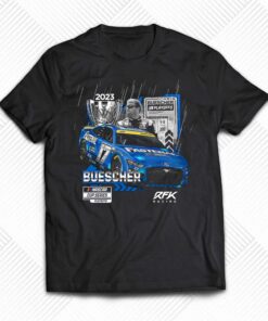 Chris Buescher Checkered Flag Sports 2023 Nascar Playoffs Fastenal T-shirt Chris Buescher Checkered Flag Sports 2023 Nascar Playoffs Fastenal T-shirt