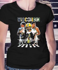 Christian Yelich Giannis Antetokounmpo And Aaron Rodgers Wisconsin Abbey Road Signatures Shirt Christian Yelich Giannis Antetokounmpo And Aaron Rodgers Wisconsin Abbey Road Signatures Shirt