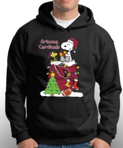 Christmas Snoopy Arizona Cardinals Shirt 3