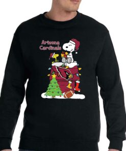 Christmas Snoopy Arizona Cardinals Shirt 4