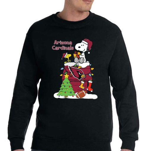 Christmas Snoopy Arizona Cardinals Shirt