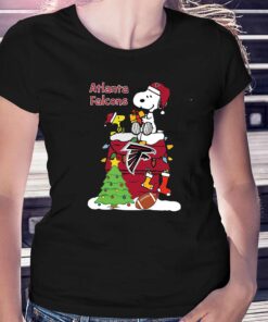 Christmas Snoopy Atlanta Falcons Shirt Christmas Snoopy Atlanta Falcons Shirt