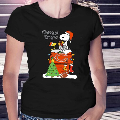 Christmas Snoopy Chicago Bears Shirt