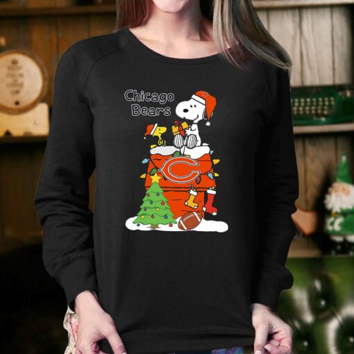 Christmas Snoopy Chicago Bears Shirt