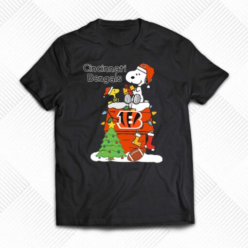 Christmas Snoopy Cincinnati Bengals Shirt