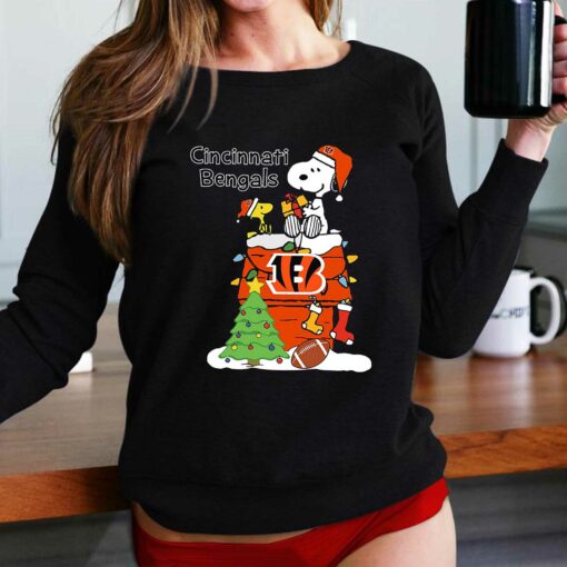 Christmas Snoopy Cincinnati Bengals Shirt