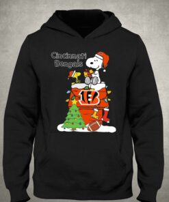 Christmas Snoopy Cincinnati Bengals Shirt 3